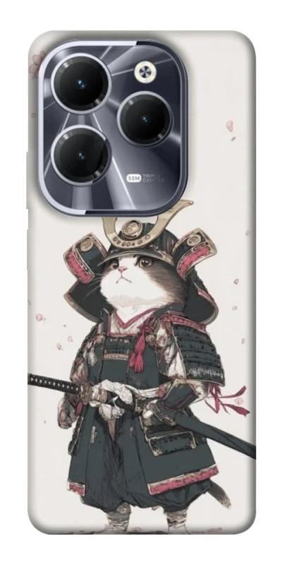 Чохол на Infinix Hot 40 Samurai Cat Warrior фото 1 з 1