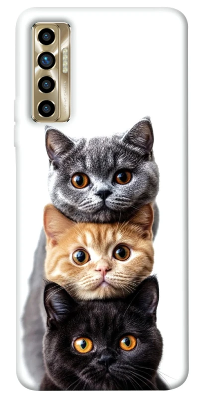 Чохол на TECNO Camon 17P Гарні котики фото 1 з 1