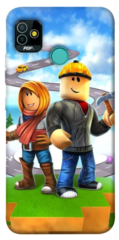 Чохол на TECNO POP 5 Roblox Builder Adventure фото 1 з 1