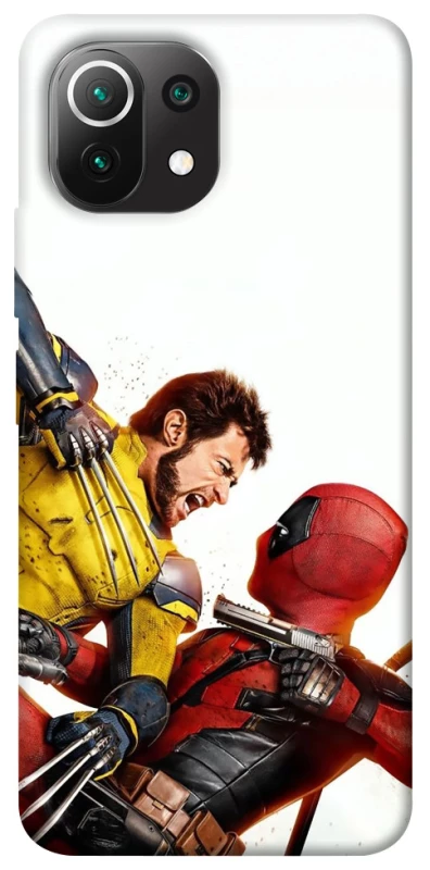 Чехол на Xiaomi Mi 11 Lite Deadpool and Wolverine фото 1 из 1