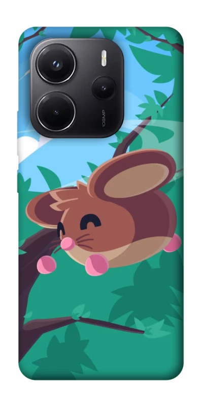 Чехол на Xiaomi Redmi Note 14 4G (Europe version) Adopt Me Forest Mouse Jump фото 1 из 1