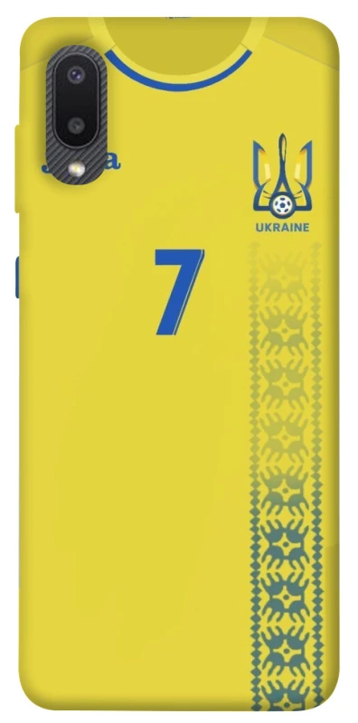 Чохол на Samsung Galaxy A02 UA-Football ver.3 фото 1 з 1