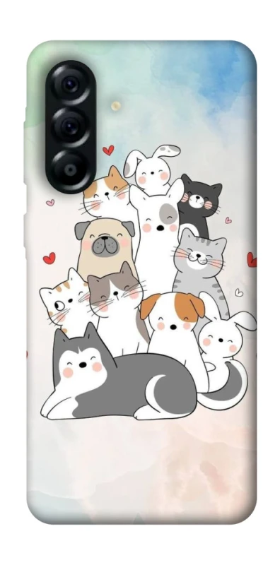 Чехол на Samsung Galaxy A57 5G Funny Pets ver.2 фото 1 из 1