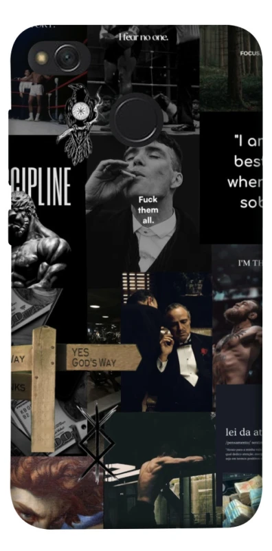 Чехол на Xiaomi Redmi 4X Men's style v2 фото 1 из 1