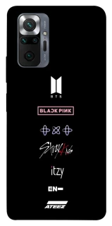 Чехол на Xiaomi Redmi Note 10 Pro K-pop Logo фото 1 из 1