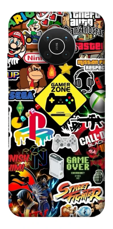 Чехол на Nokia X10 / X20 Gamer Zone фото 1 из 1