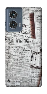 Чехол на Motorola Edge 50 Газеты фото 1 из 1