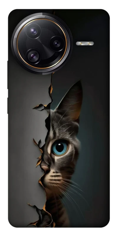 Чохол на Xiaomi Poco F7 Ultra Кіт-підглядач v2 фото 1 з 1