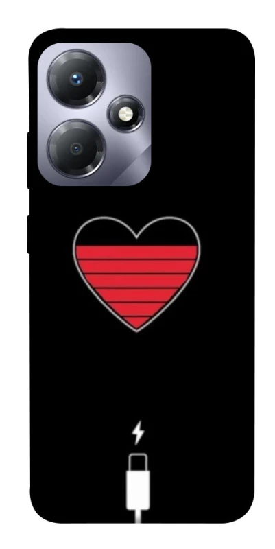 Чохол на Infinix Hot 30 Play Charge your heart фото 1 з 1