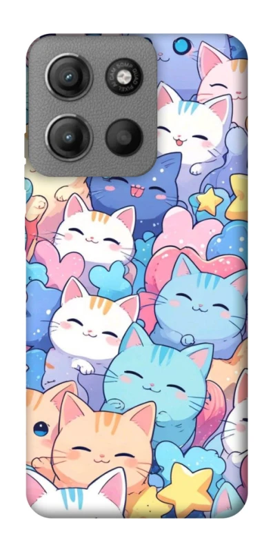 Чехол на Motorola Moto G15 Power Funny Kittens ver.3 фото 1 из 1