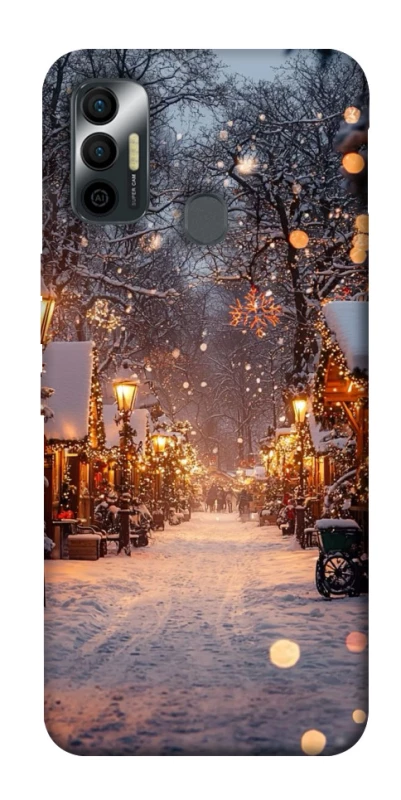 Чохол на TECNO Spark 7 Новорічний v50 фото 1 з 1