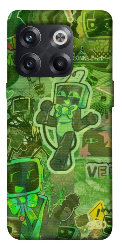 Чохол на OnePlus 10T Dandysworld tv green theme фото 1 з 1