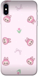 Чохол на Apple iPhone X (5.8") Labubu Flower фото 1 з 1