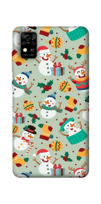 Чохол на ZTE Blade A31 Новорічний v2 фото 1 з 1