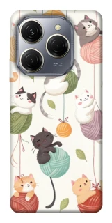 Чохол на TECNO Spark 20 Pro Funny Kittens фото 1 з 1