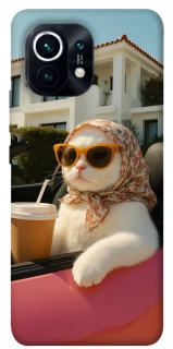 Чехол на Xiaomi Mi 11 Stylish Cat Cruise фото 1 Чехол на Xiaomi Mi 11 Stylish Cat Cruise фото 1 из 1