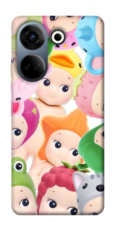 Чохол на TECNO Camon 20 Pro (CK7n) Fruit-Zoo Kaleidoscope фото 1 з 1