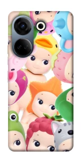 Чехол на TECNO Camon 20 Pro (CK7n) Fruit-Zoo Kaleidoscope фото 1 из 1