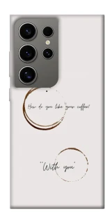 Чехол на Samsung Galaxy S24 Ultra Coffee with you фото 1 из 1