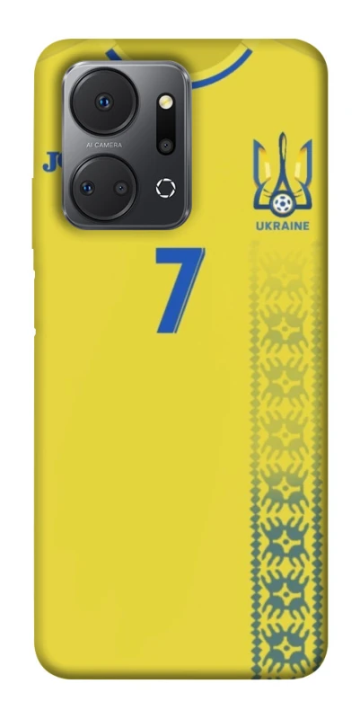 Чехол на Huawei Honor X7a UA-Football ver.3 фото 1 из 1