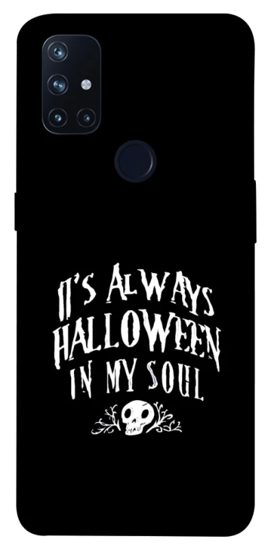 Чехол на OnePlus Nord N10 5G Halloween in my soul фото 1 из 1