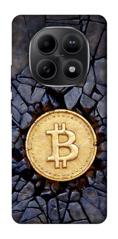 Чехол на Xiaomi Redmi Note 15 5G Bitcoin cracks фото 1 из 1