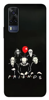 Чохол на Vivo Y53s Horror Friends фото 1 з 1