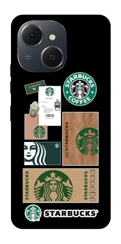 Чехол на TECNO Spark 40C Starbucks coffee фото 1 из 1