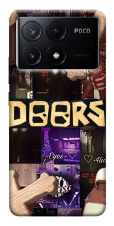 Чехол на Xiaomi Poco X6 Roblox doors dark mode фото 1 из 1