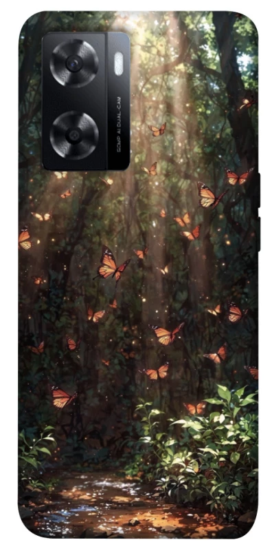 Чохол на Oppo A57s butterfly фото 1 з 1