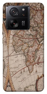 Чехол на Xiaomi 13T Pro Карта путешествий фото 1 из 1