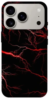 Чехол на Apple iPhone 17 Pro (6.3") Красная молния фото 1 из 1