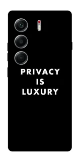 Чехол на Tecno Camon 40 Privacy is luxury фото 1 из 1