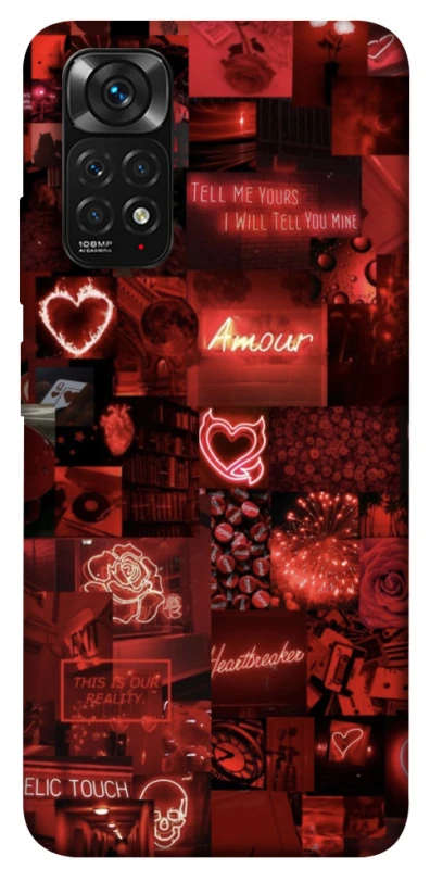 Чехол на Xiaomi Redmi Note 11 (Global) / Note 11S Love collage ver.6 фото 1 из 1