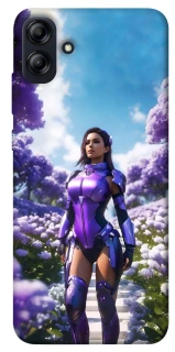 Чехол на Samsung Galaxy A04e Cyber space girl ver.4 фото 1 из 1