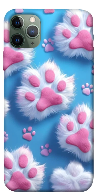 Чохол на Apple iPhone 11 Pro Max (6.5") Cat paw фото 1 з 1