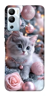 Чохол на Infinix Hot 12i Christmas Kitty фото 1 з 1