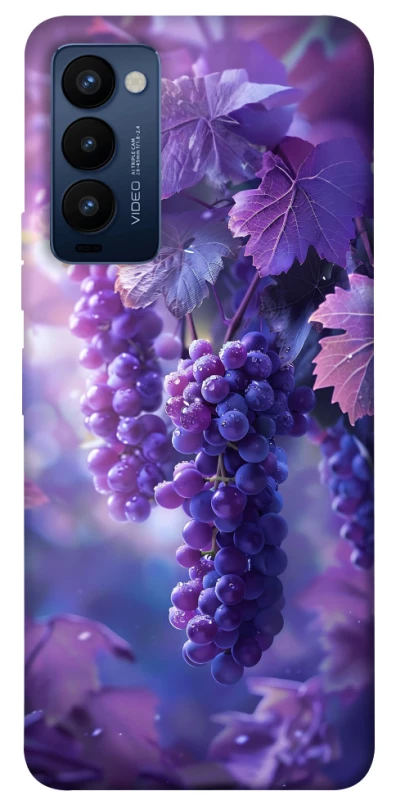 Чехол на TECNO Camon 18 Bunch of grapes фото 1 из 1