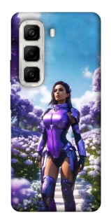 Чохол на Infinix Hot 50 4G Cyber space girl ver.4 фото 1 з 1