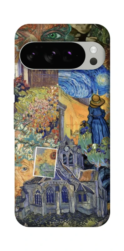 Чехол на Google Pixel 10 Pro Van Gogh collage фото 1 из 1