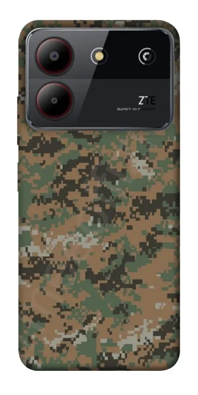 Чехол на ZTE Blade A54 4G Camouflage v32 фото 1 из 1