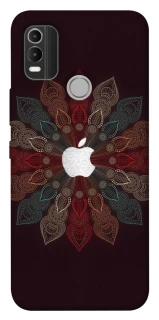 Чехол на Nokia C21 Plus Apple logo ver.5 фото 1 из 1