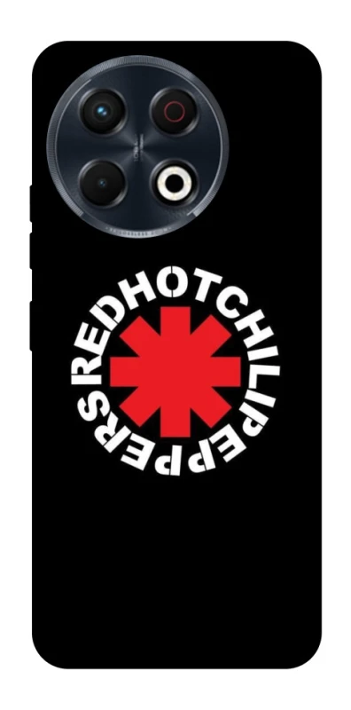 Чохол на TECNO Spark 30 Pro (KL7) Red Hot Chili Peppers logo фото 1 з 1