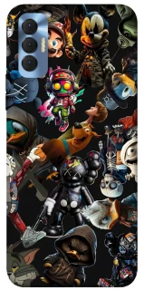 Чохол на TECNO Spark 8P Cartoons фото 1 з 1