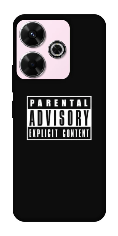 Чохол на Xiaomi Poco M6 4G Parental Advisory Label фото 1 з 1