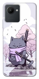 Чохол на Realme C30 Samurai cat фото 1 з 1
