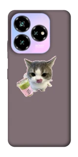 Чехол на ZTE Nubia V60 cat matcha фото 1 из 1