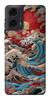 Чохол на Motorola Moto G04 Japa wave ver.2 фото 1 з 1