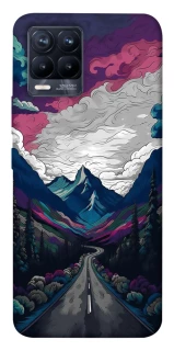 Чехол на Realme 8 Нарисованные горы фото 1 из 1