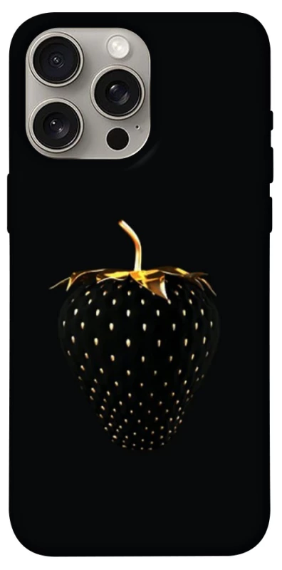 Чехол на Apple iPhone 15 Pro Max (6.7") Черная клубника фото 1 из 1